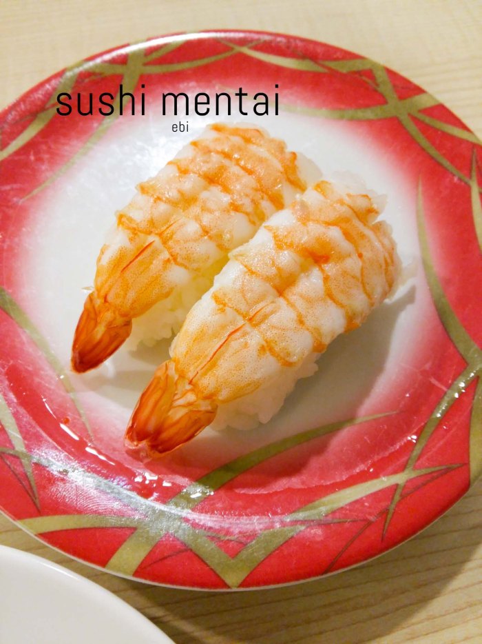 Sushi Mentai Ebi Sushi